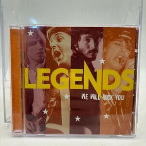 Legends We Will Rock You CD Time Life Music Compilation 8459-2 Classic Rock 2004